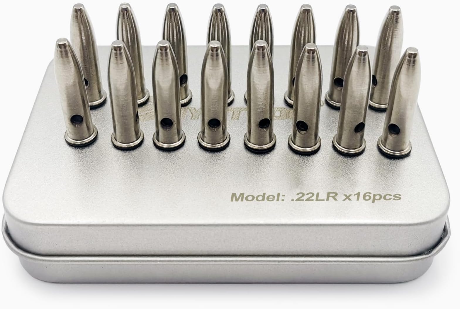 Bayattoo Steel Safety Practice Rounds Action Trainer Dummy Round Dry Fire Training Snap Cap