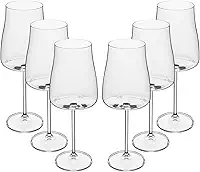 WOLFF - Conjunto 6 Taças de Cristal Ecológico Alex 600ml para Vinho
