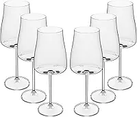 WOLFF - Conjunto 6 Taças de Cristal Ecológico Alex 600ml para Vinho