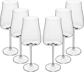 WOLFF - Conjunto 6 Taças de Cristal Ecológico Alex 600ml para Vinho