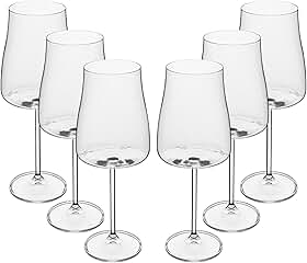 WOLFF - Conjunto 6 Taças de Cristal Ecológico Alex 600ml para Vinho