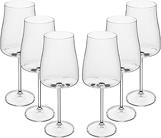 Wolff - conjunto 6 taças de cristal ecológico alex 600ml para vinho