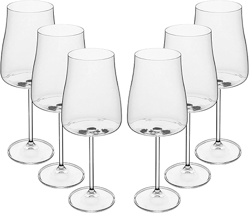 WOLFF - Conjunto 6 Taças de Cristal Ecológico Alex 600ml para Vinho