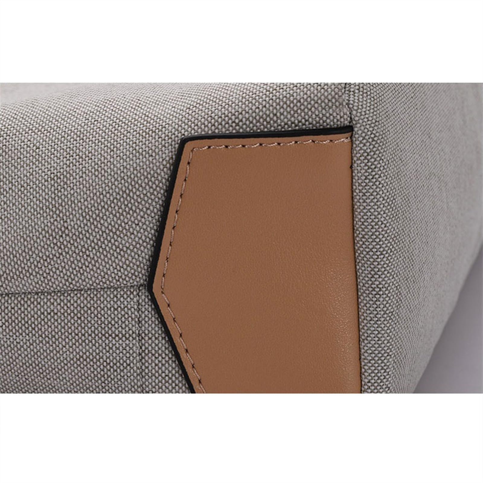 Borsa Porta PC Borsa a Tracolla Multifunzionale Semplice da 14 Pollici Borsa a Tracolla in Tessuto Oxford Borsa da pendolare da Viaggio di Grande capacità Borsa per Laptop(Grijs)