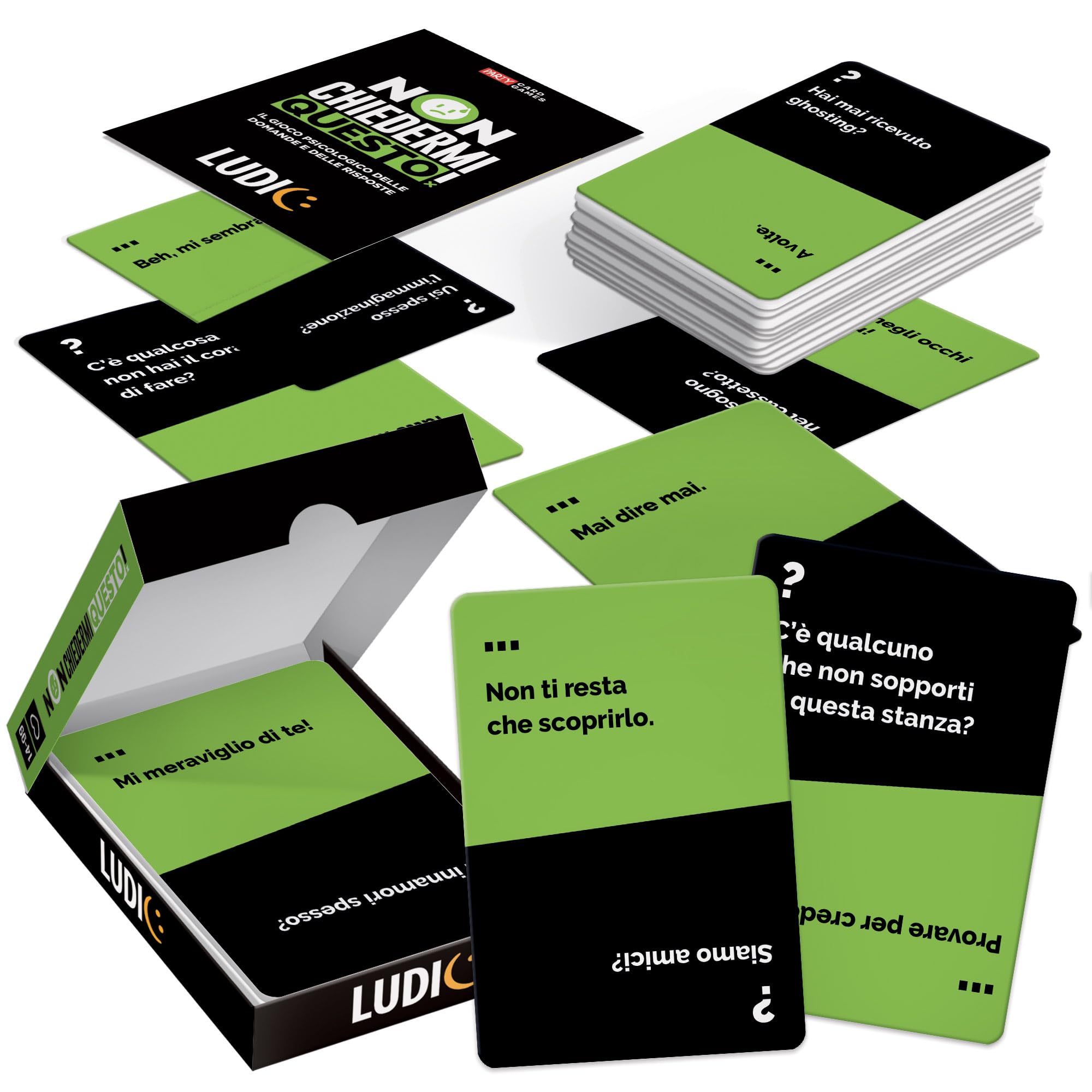Ludic Don't Ask Me This! The Psychological Question and Answer Game IT58868 Board Game Travel Format for 2-8 Players - Image 3