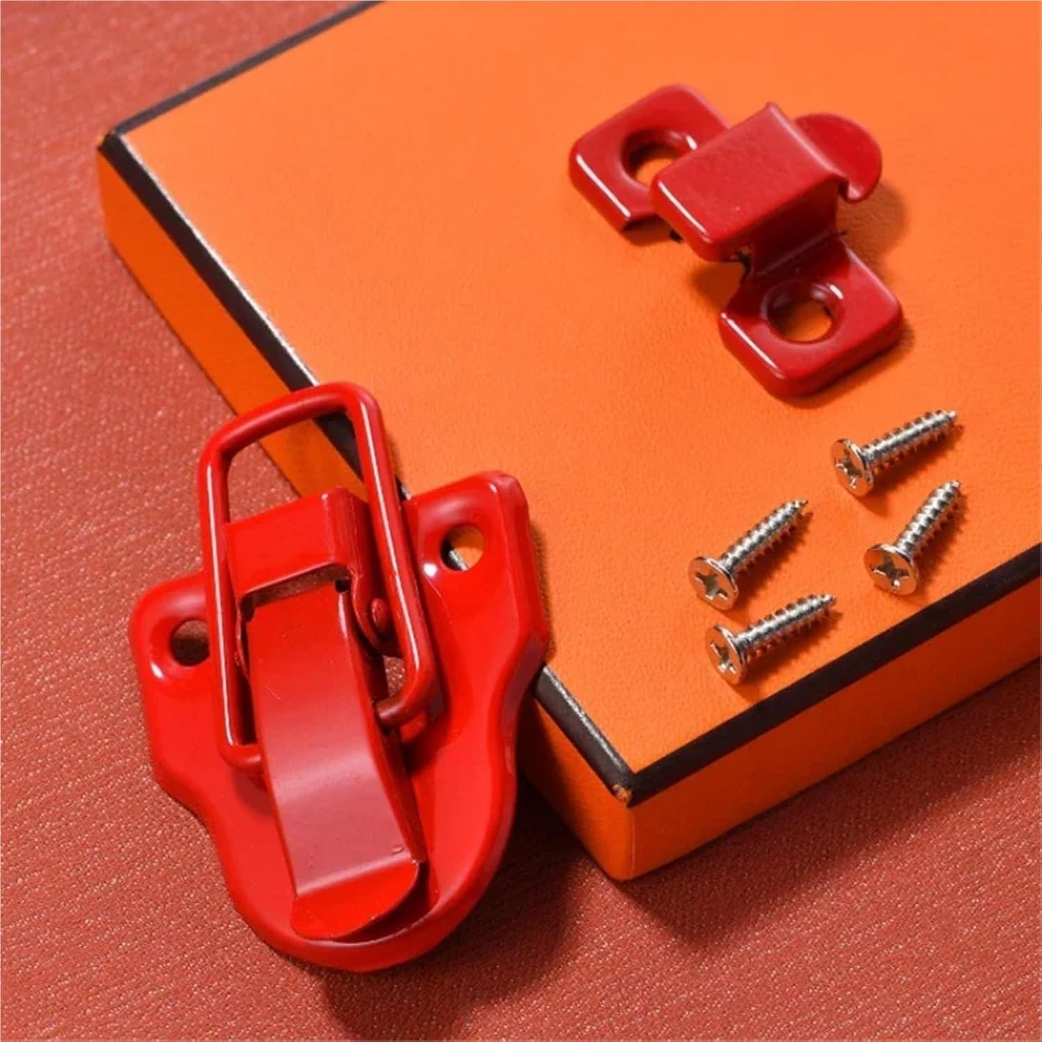 Jewelry Box Latch 30pcs Retro Wooden Box Catch Clasp Hasp Latch Lock Jewelry Hinges Furniture Hardware Accessories Tool Chest(781-golden)