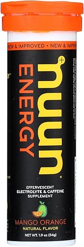 Nuun Energy - Mango Orange - Caja De 8 - 10 Tabletas