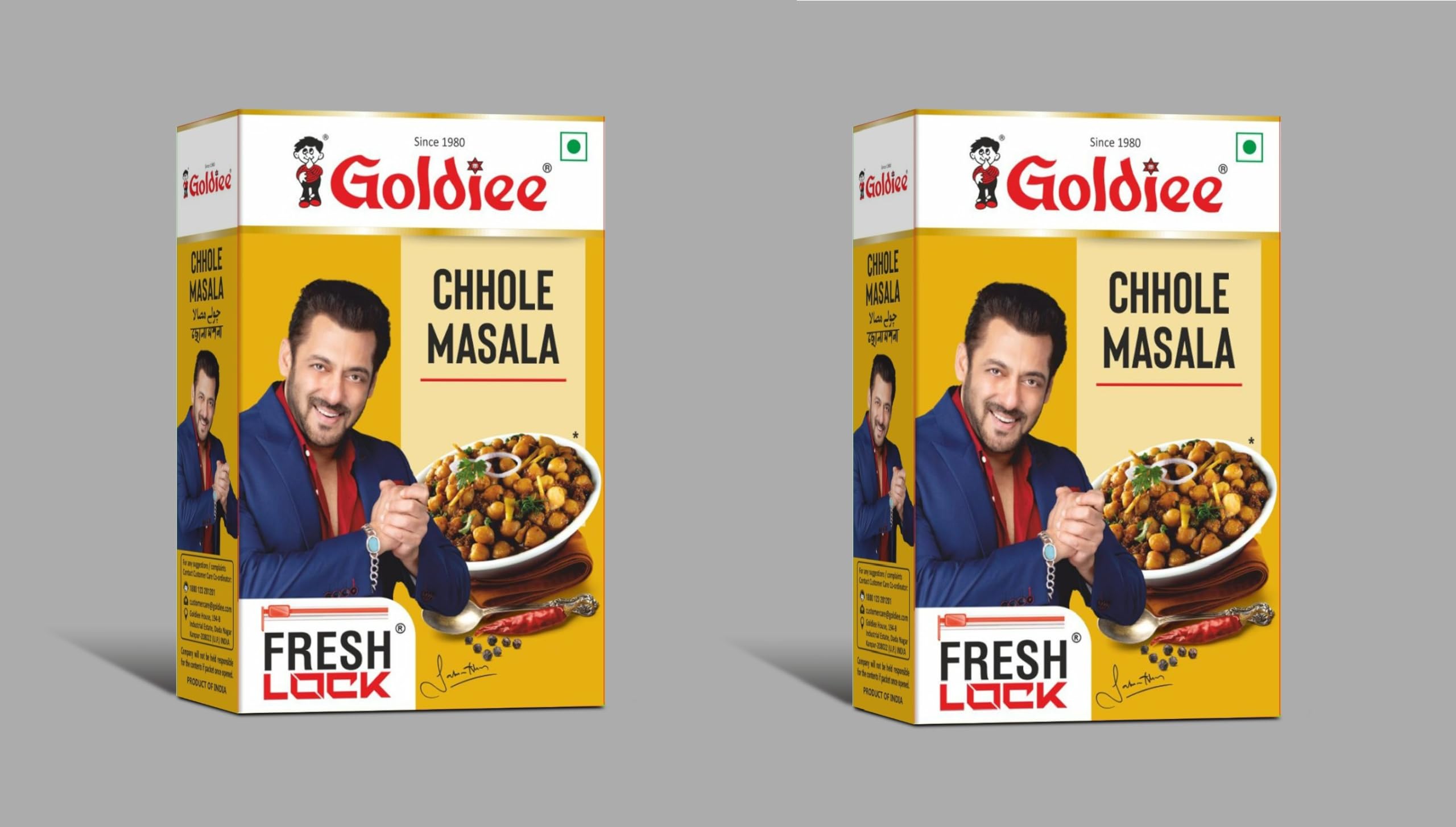 Goldiee Chhole Masala, 100 Grams (Pack of 2) (B01N9B0ZW3) Amazon Price History, Amazon Price Tracker