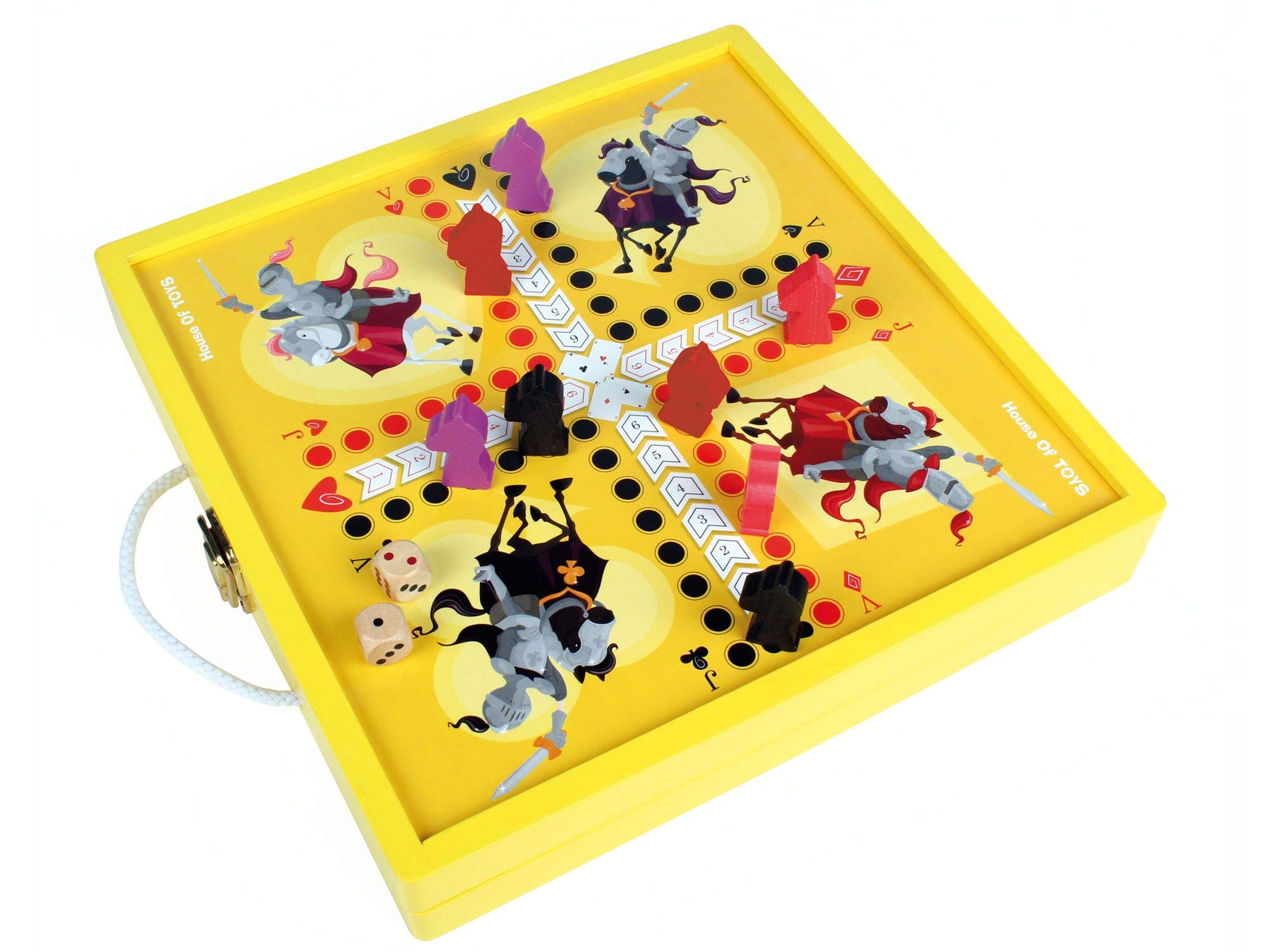 778938 - Jeu De Société - Coffret - 100 Jeux avec Nain - Jaune