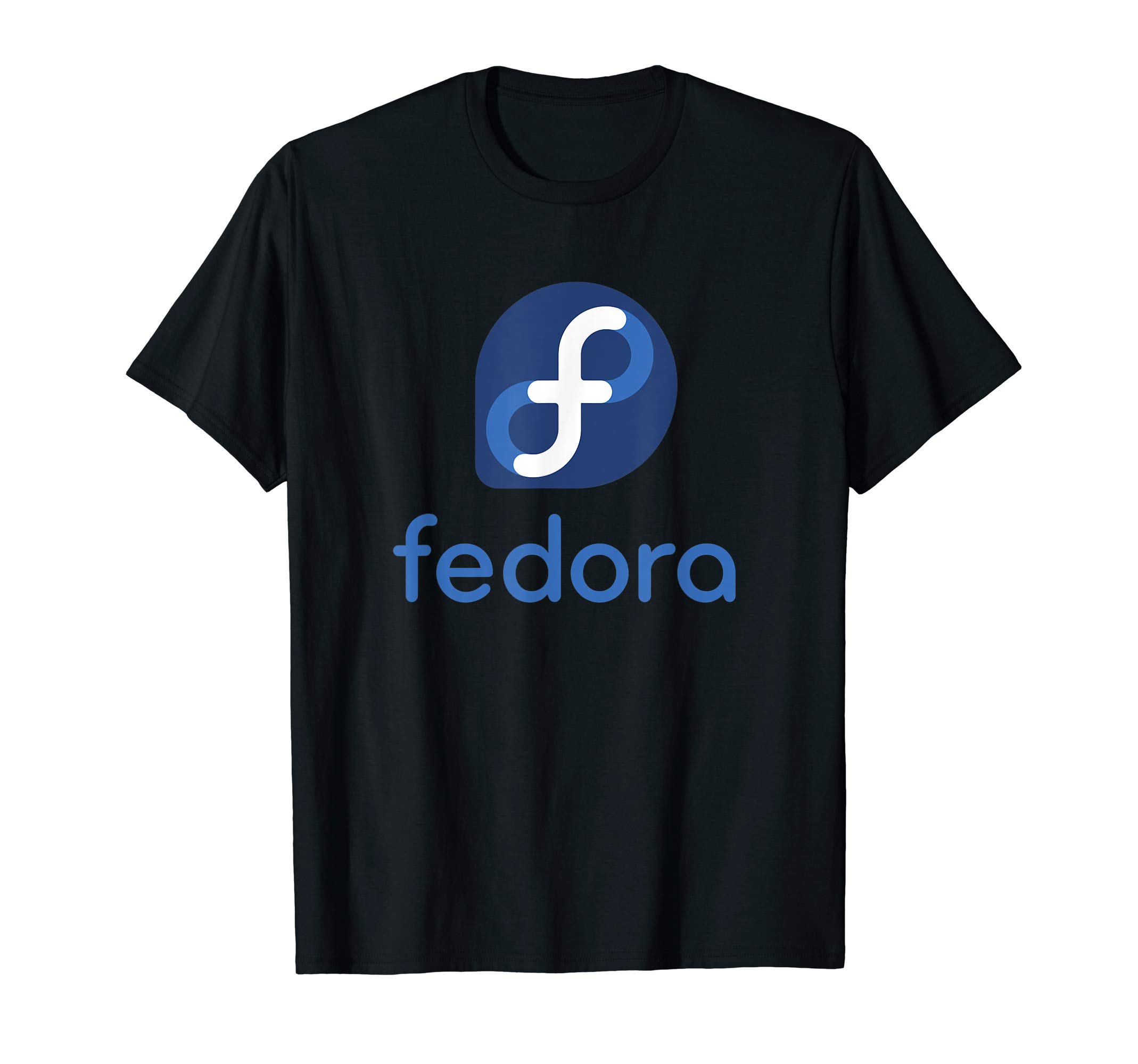 Linux Operating System Collection teesLinux Fedora lover T-Shirt tagline & Logo Open Source Os tee T-ShirtOEKO-TEX STANDARD 100