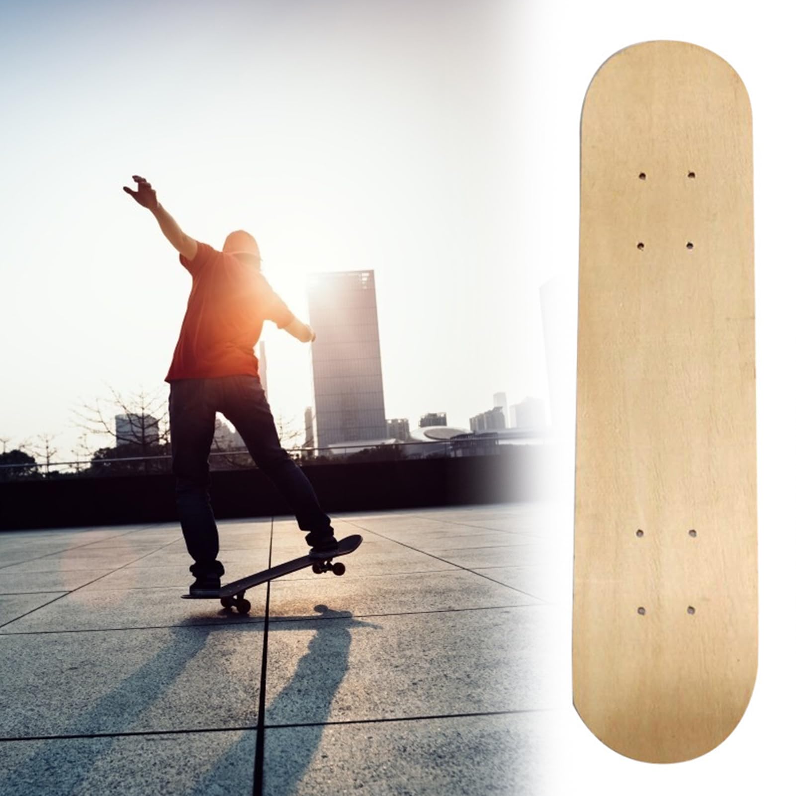 Scapace Per Skateboard Per Bambini Per Principianti | Non Slitta, Assi Stabili, Involtini Da Facili -to -do, Ideali Per Principianti, Libero, Sport, Percorso Scolastico, Skate Park, Idea