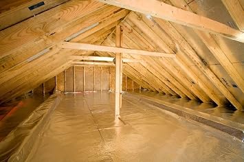 1000 sqft Radiant Barrier Attic Foil Reflective Insulation 51 Perforated NASA