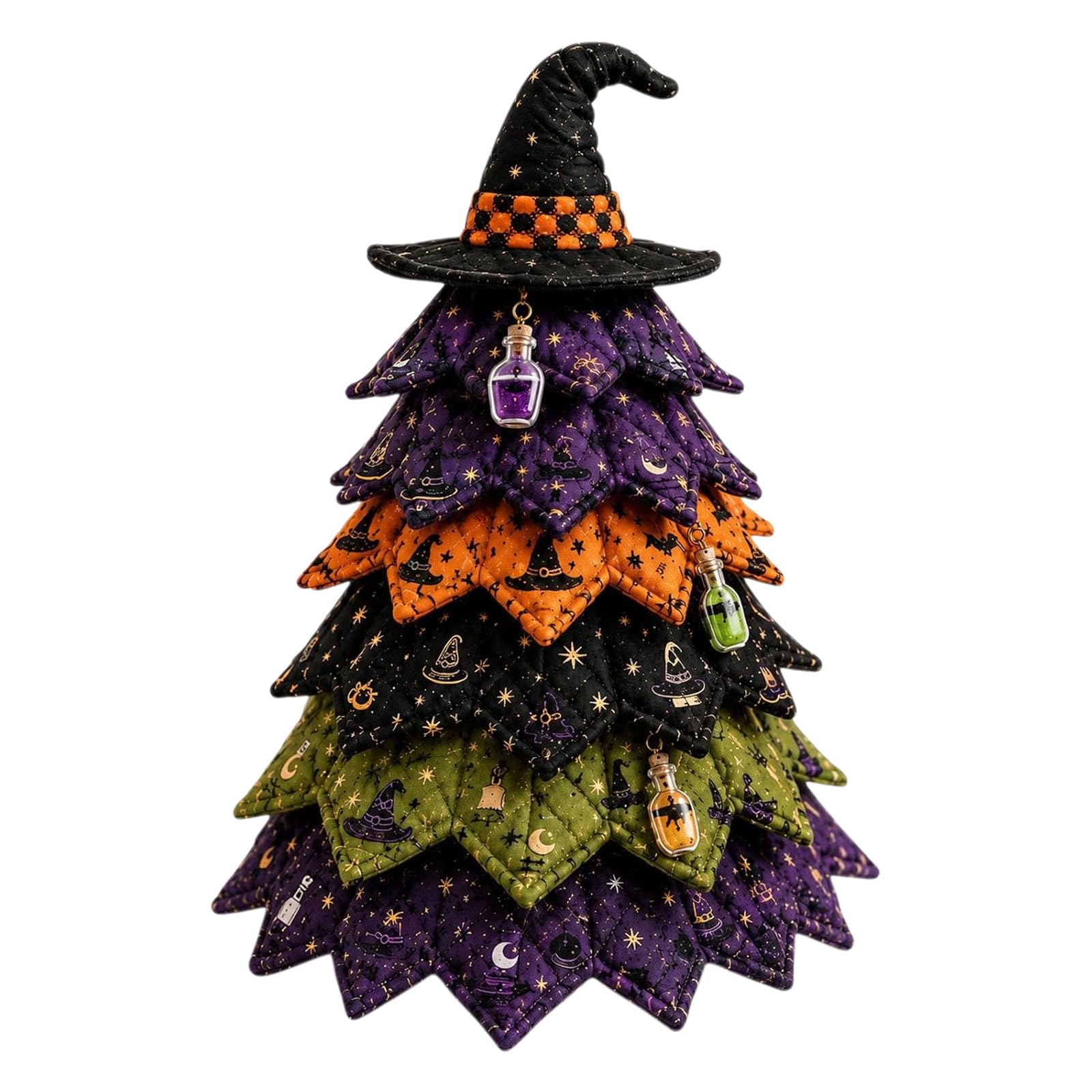 DIY Halloween Quilted Fabric Tree Kit | Halloween Quilt Kits for Beginners — image 1