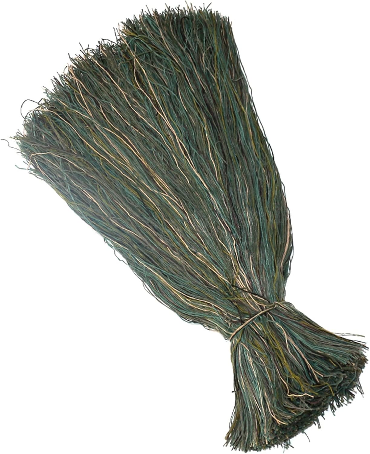 Camouflage Yarn DIY Hunting Camouflage Suit Special Yarn Ghillie Suit Repairing Accessories Desert Woodland Synthetic Thread (Color : GSD37-Jungle, Size : 450g)