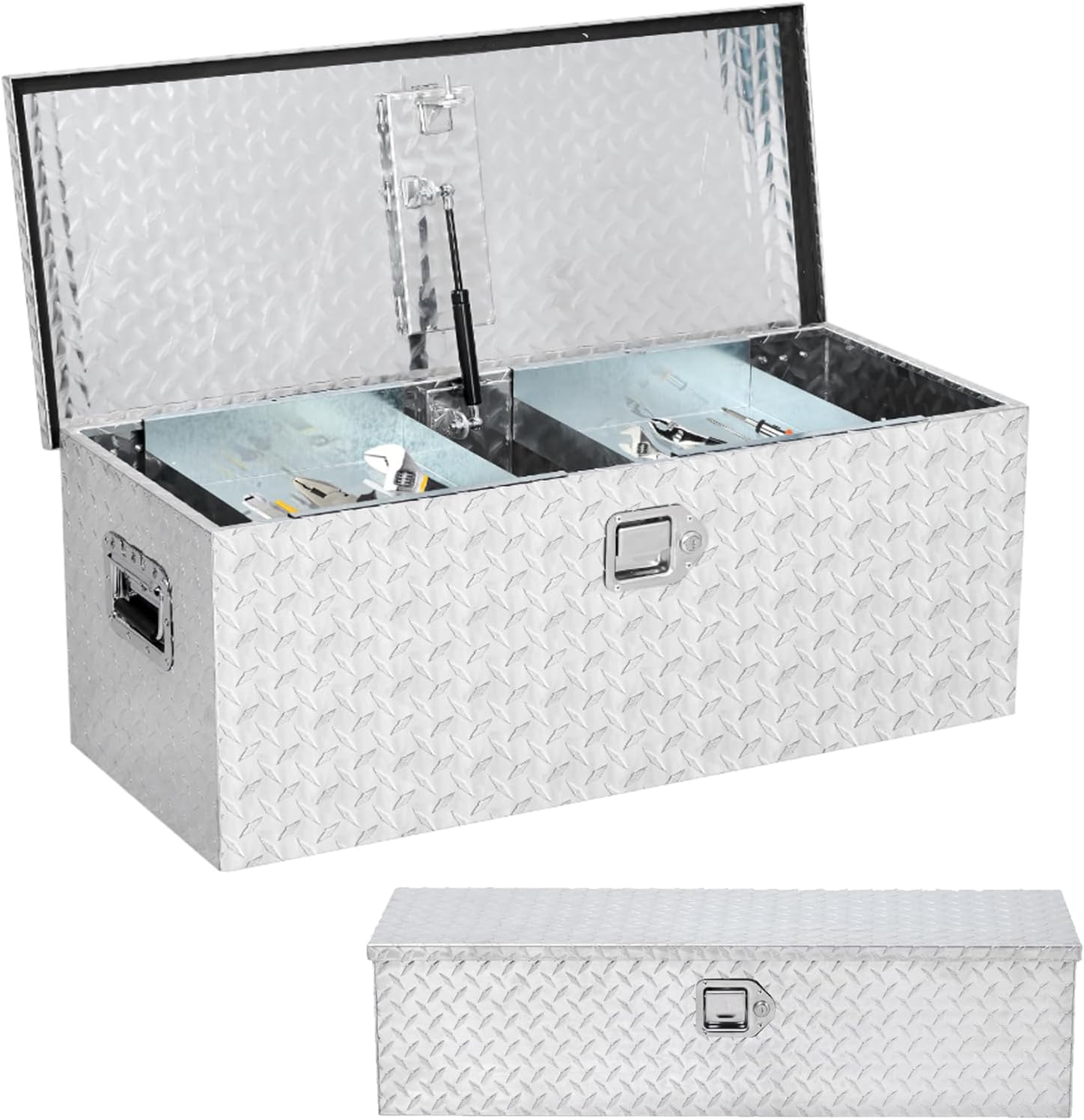 Amazon.com: Elementool 36 Inch Truck Bed Tool Box, Aluminum Truck Bed ...