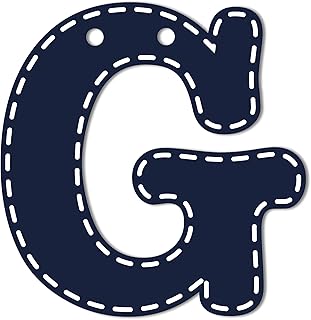 CoCaLo Mix & Match Navy Hanging Letters, G