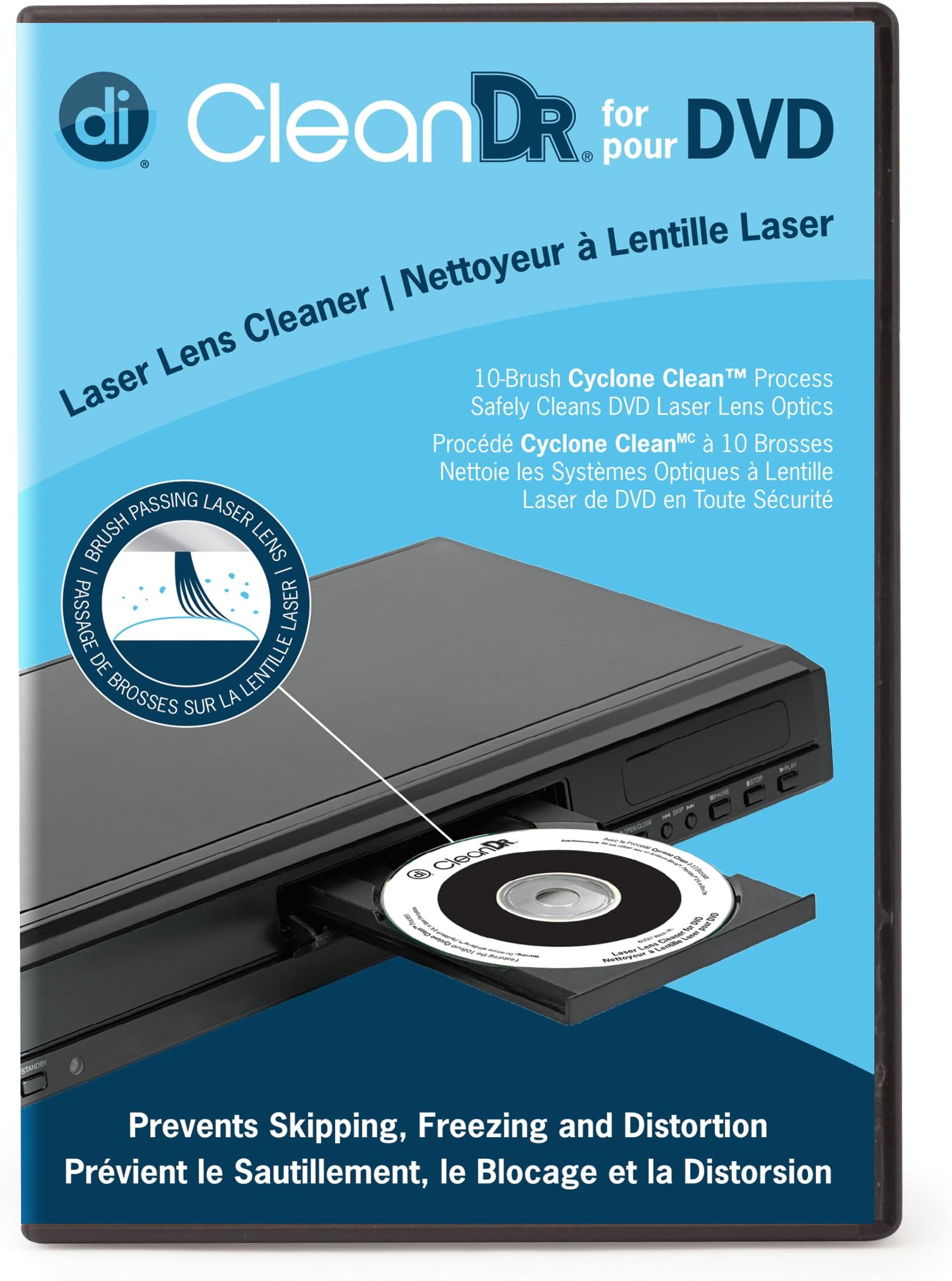 Digital Innovations 4190200 CleanDr for DVD Laser Lens Cleaner