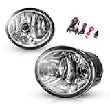 Fog Lights For 2000-2006 Toyota Tundra (Not fit steel front bumper models)/ 2001-2007 Toyota Sequoia 2PCS OEM Replacement Fog Lamps AUTOWIKI