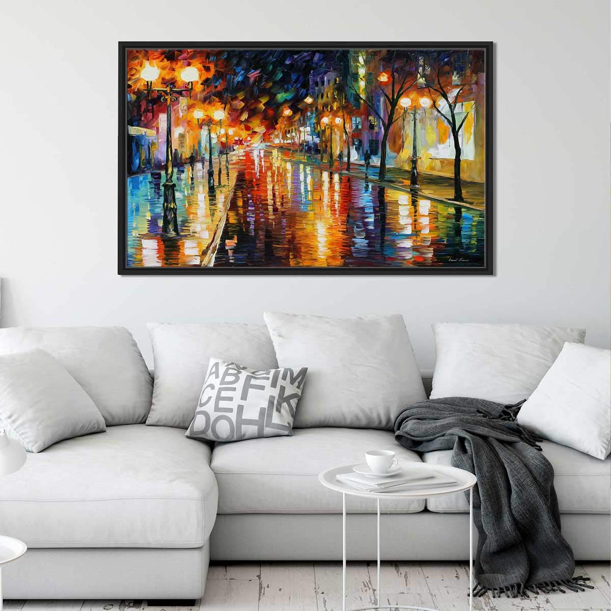 絵画 FOCUS PRIME 5 Amazon.com: Leonid Afremov - Cuadro perfecto para la noche en la