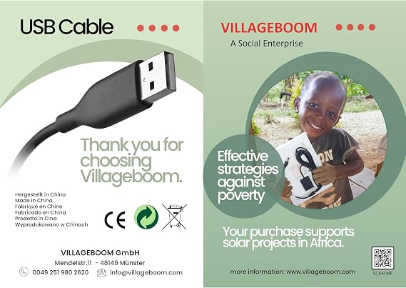 Micro USB splitter cable 2 Micro USB B plugs to 1 USB A connector, Dual Micro USB Y Cable, To charge two devices at the same time, A PRODUCT WITH SOCIAL ADDED VALUE