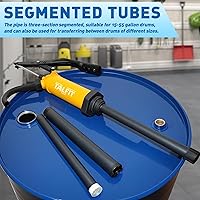 Vista 7 de Bomba de barril de acción de palanca, bomba de tambor de 55 galones, para combustibles, productos químicos, líquidos corrosivos, líquidos a base