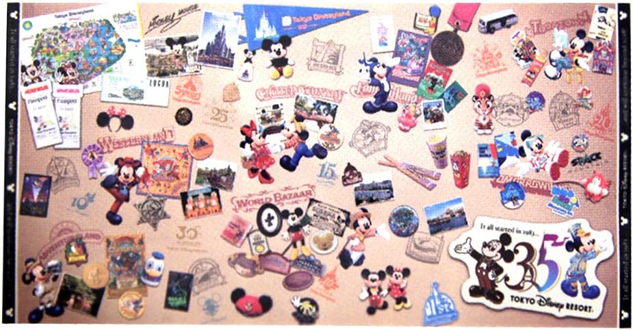 ディズニー リゾート 35周年 Happiest Celebration ! ヒストリー柄