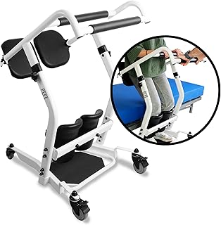 PEPE Mobility Verticalisateur Adulte et Fauteuil de Transfert Debout (Élévateur avec Siège), Aide à la Marche, Transport Personnes Âgées