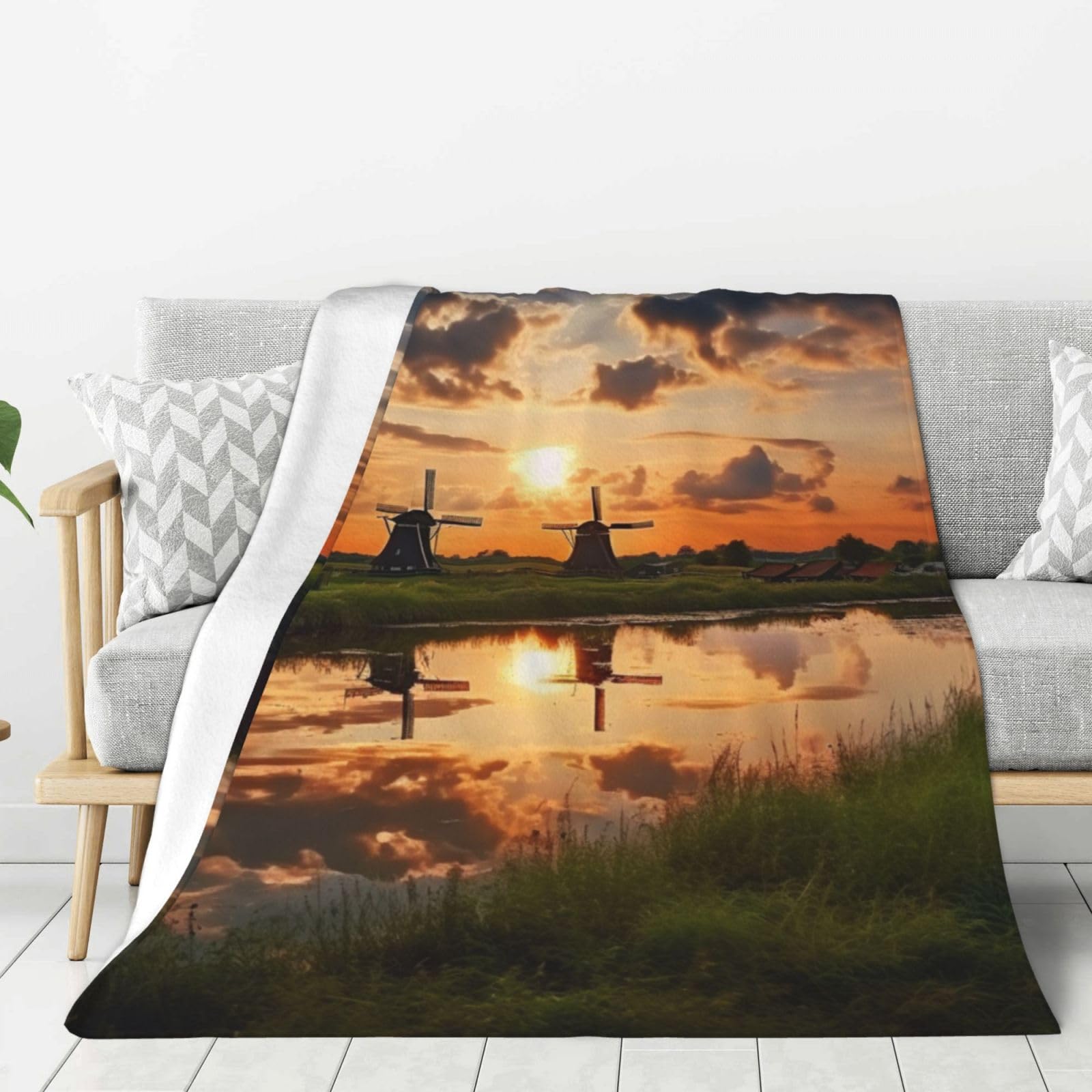 Couverture en peluche chaude lavable pour lit d'adulte et enfant