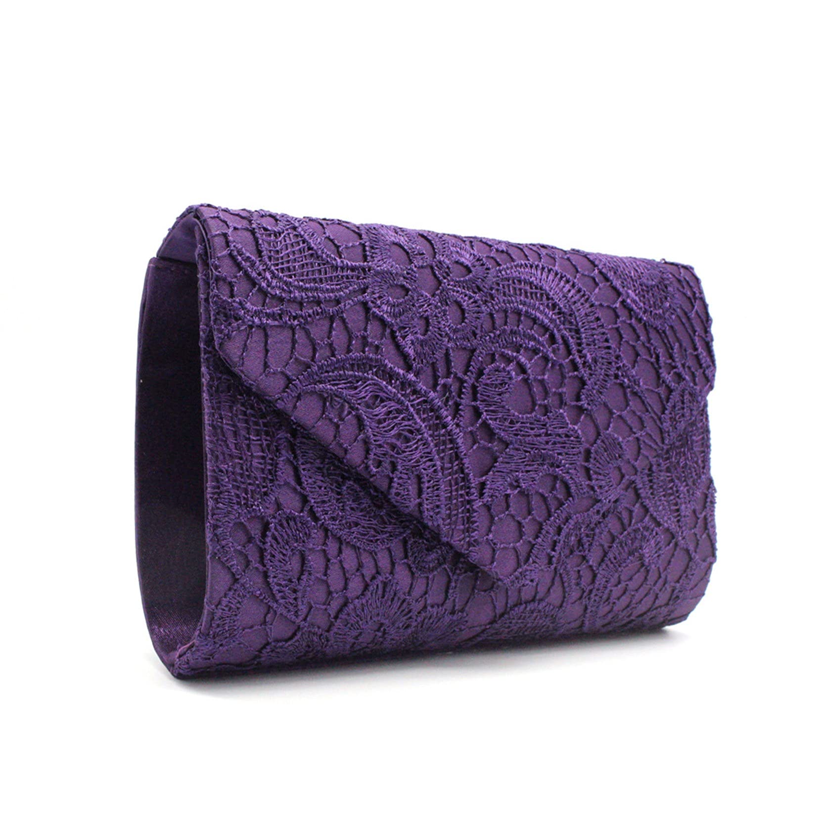Moda Borsa da Sera Donna Pochette Borsa Tracolla, Busta Frizione Frizione Floreale Elegante da Donna in Pizzo Frizione per la Borsa da Ballo da Donna Borsa da Sposa da Sposa Borse da Sposa Matrimonio