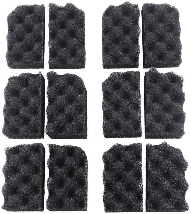 Pack of 12 Compatible Bio-Foam Filter for Fluval 304 305 306 404 405 406 Aquarium Filter