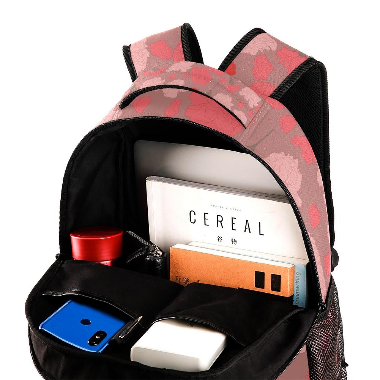 Zaino scolastico per uomini e donne, borsa da viaggio per computer portatile, zaino leggero per università, zaino casual per libri