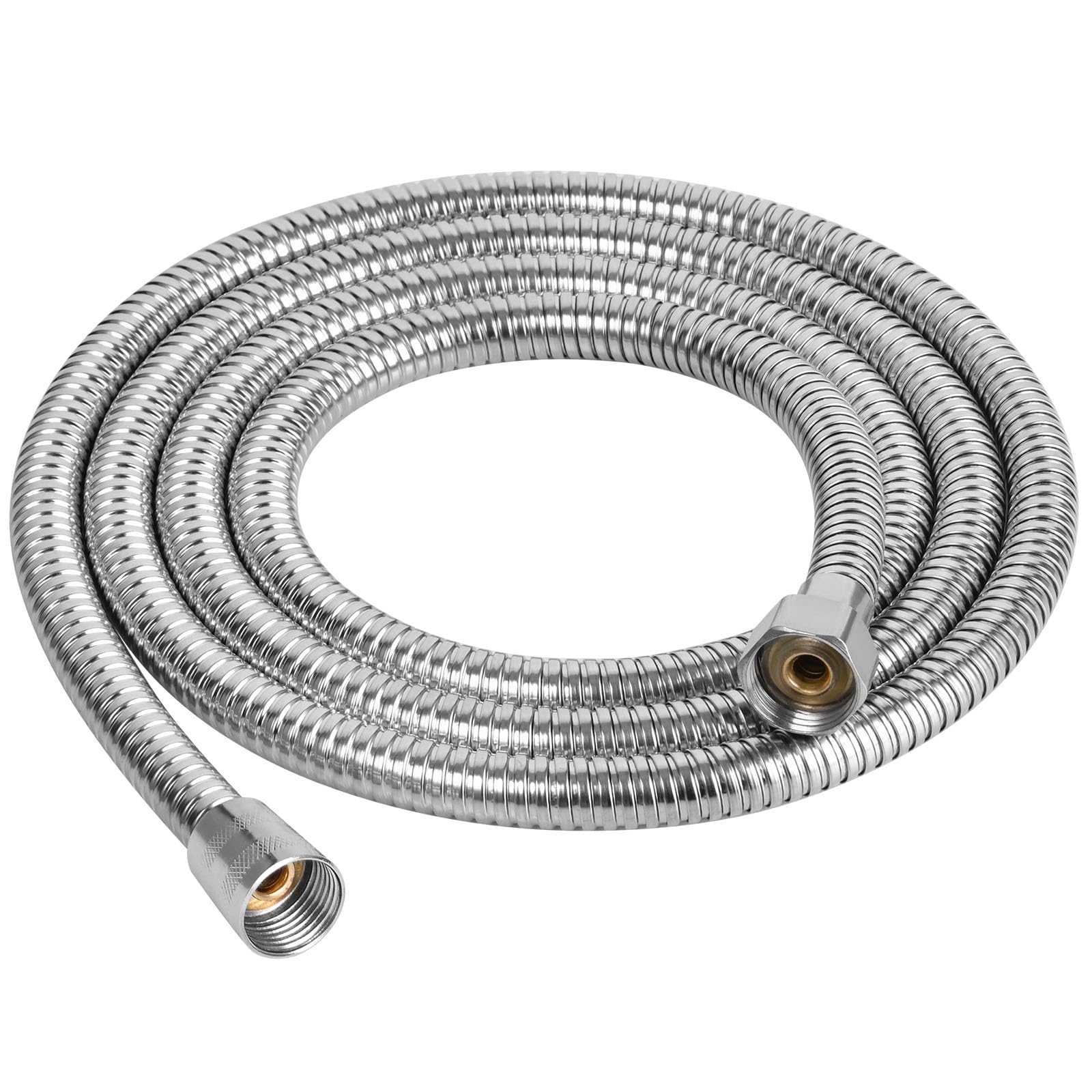 OSDUE Shower Hose 1.5m, Stainless Steel Shower Pipe,Universal Standard G1/2,Leakproof, Anti-Explosion and High Pressure Resistant Replacement Hose