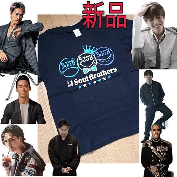 Amazon 3jsb ライブtシャツ 三代目 J Soul Brothers Tシャツ 半袖tシャツ 今市隆二 登坂広臣 岩田剛典 Naoto 小林直己 Elly 山下健二郎 Tシャツ カットソー 通販