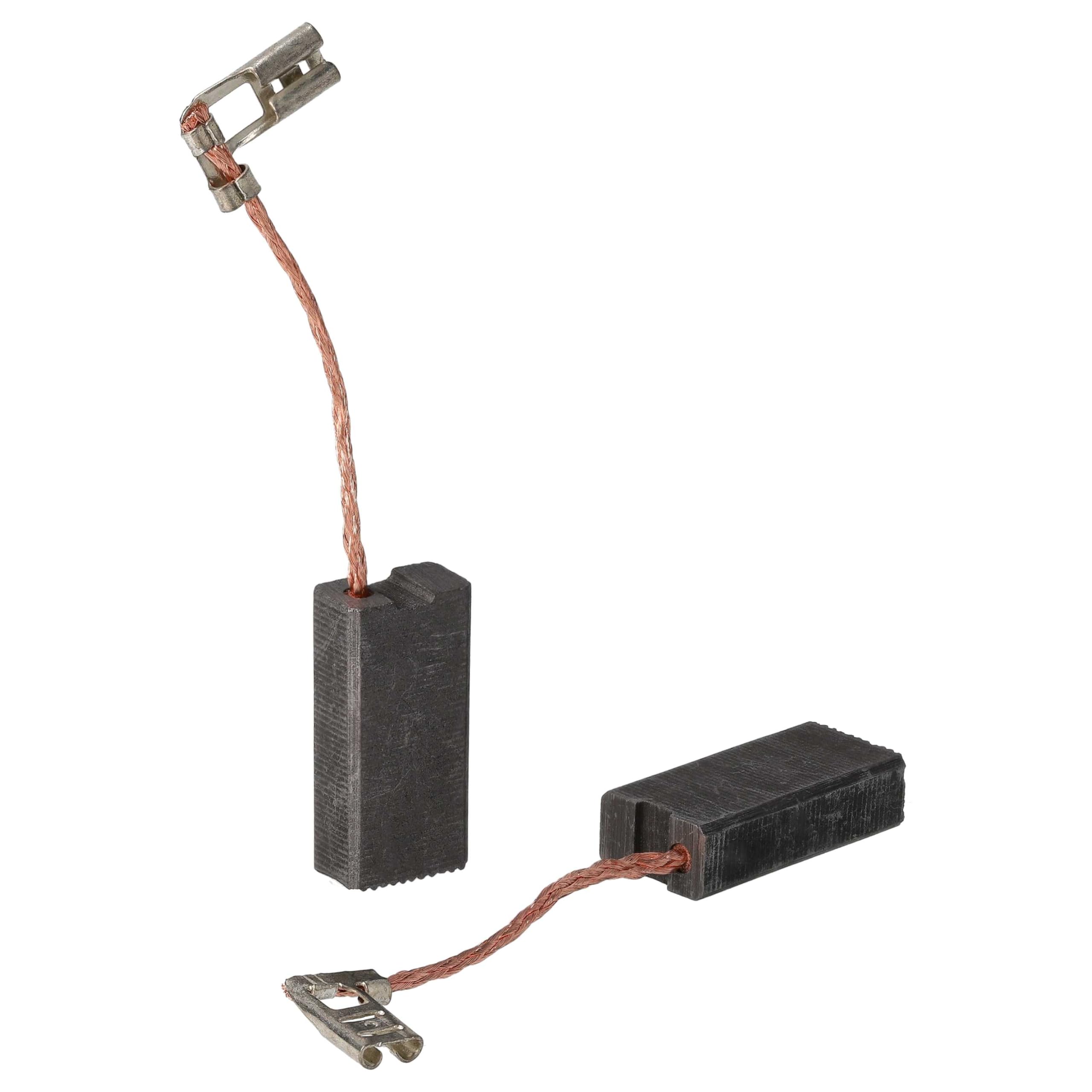 Vhbw 2x spazzola carbone compatibile con Miele
