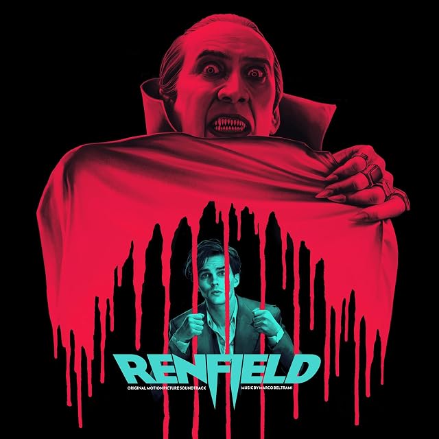 Renfield (Original Motion Picture Soundtrack) (Vinil Splatter Colorido, Edição Deluxe, 180g) por Marco Beltrami, capa do álbum