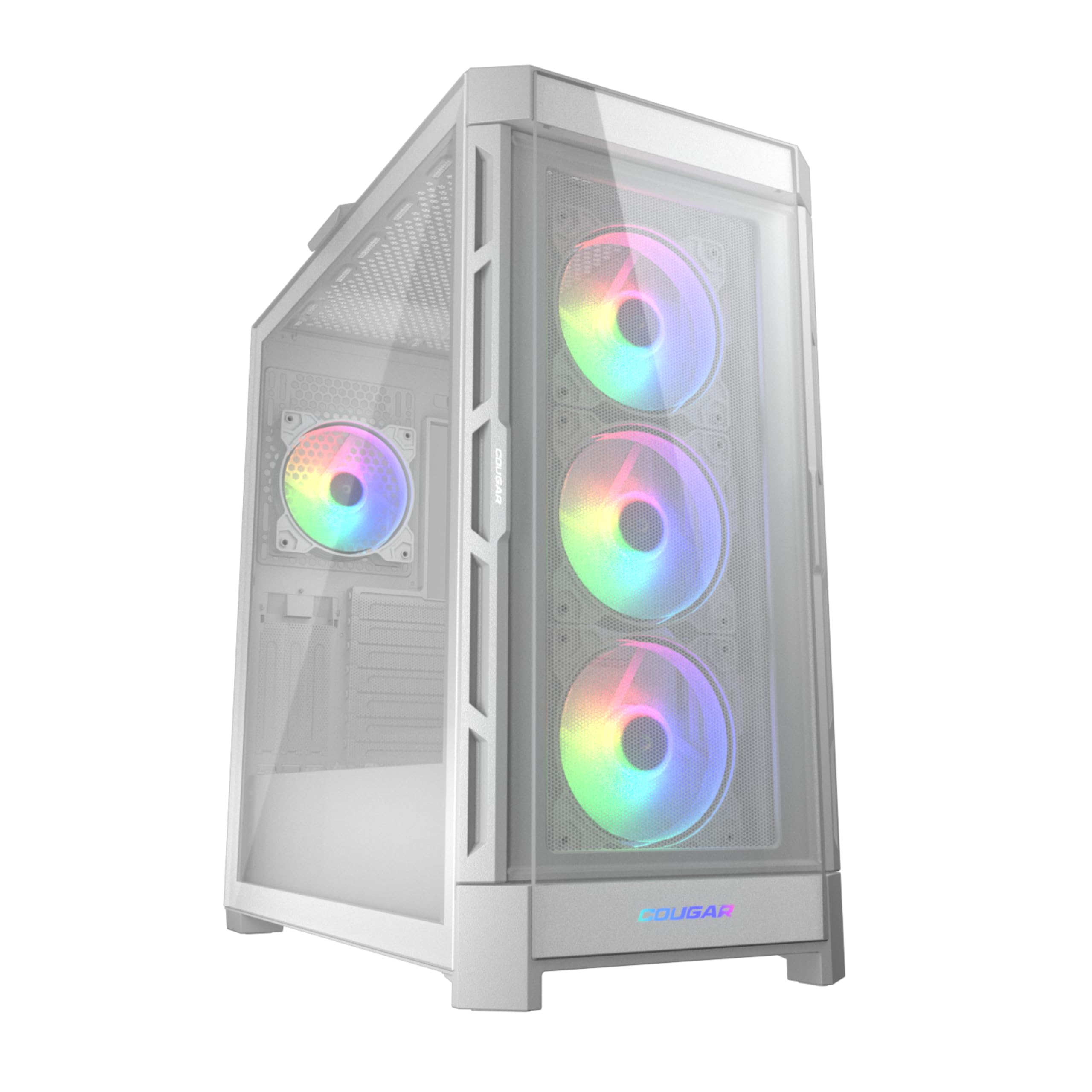 Cougar Gaming Duoface Pro Rgb - Midi Tower - Pc - Wei? - Atx - Eatx - Micro Atx - MinI-Itx - Ssi Ceb - Metall - Geh?rtetes Glas - Gaming (47104837753