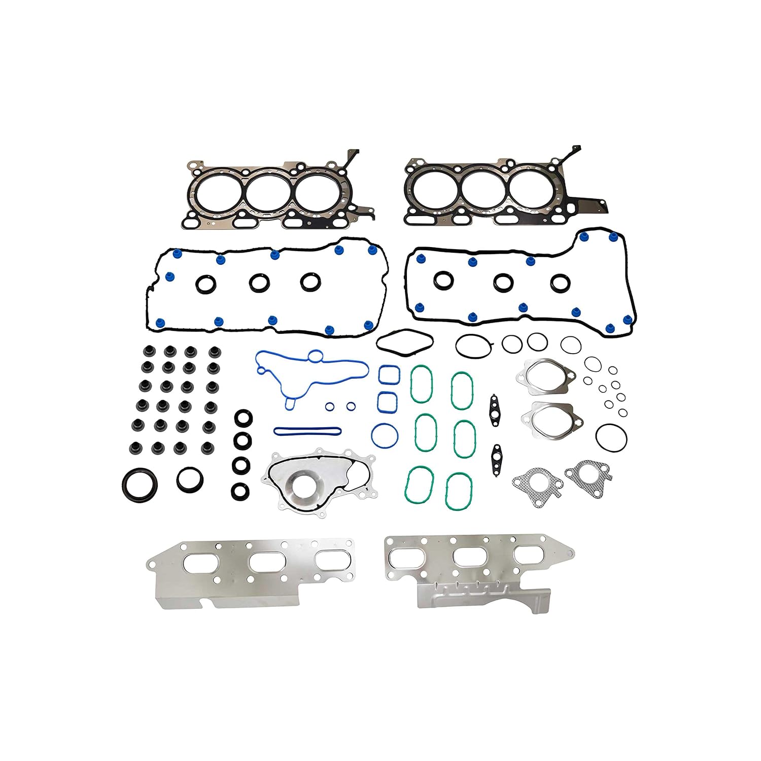 DNJ FGK4324 Full Gasket Set for 2012-2014 Ford F-150 3.5L V6 24V DOHC 3496cc
