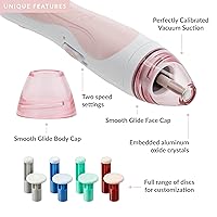 Vista 24 de PMD Personal Microderm Pro - At-Home Microdermabrasion Machine with Kit for Face & Body Exfoliating Crystals and Vacuum Suction for Fresh, Radiant