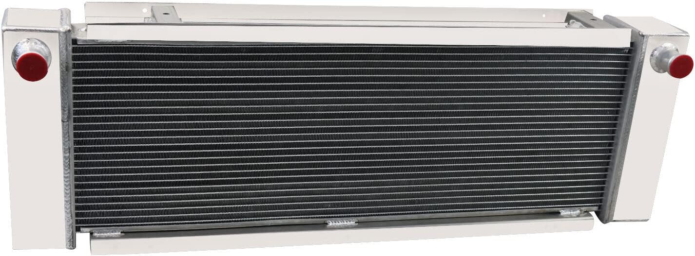 4-Row Radiator Replacement for Bobcat Skid Steer 645 743 743B 743DS Skidsteers & 1600 Wheel Loader, Replaces OE# 6648820, 6630186