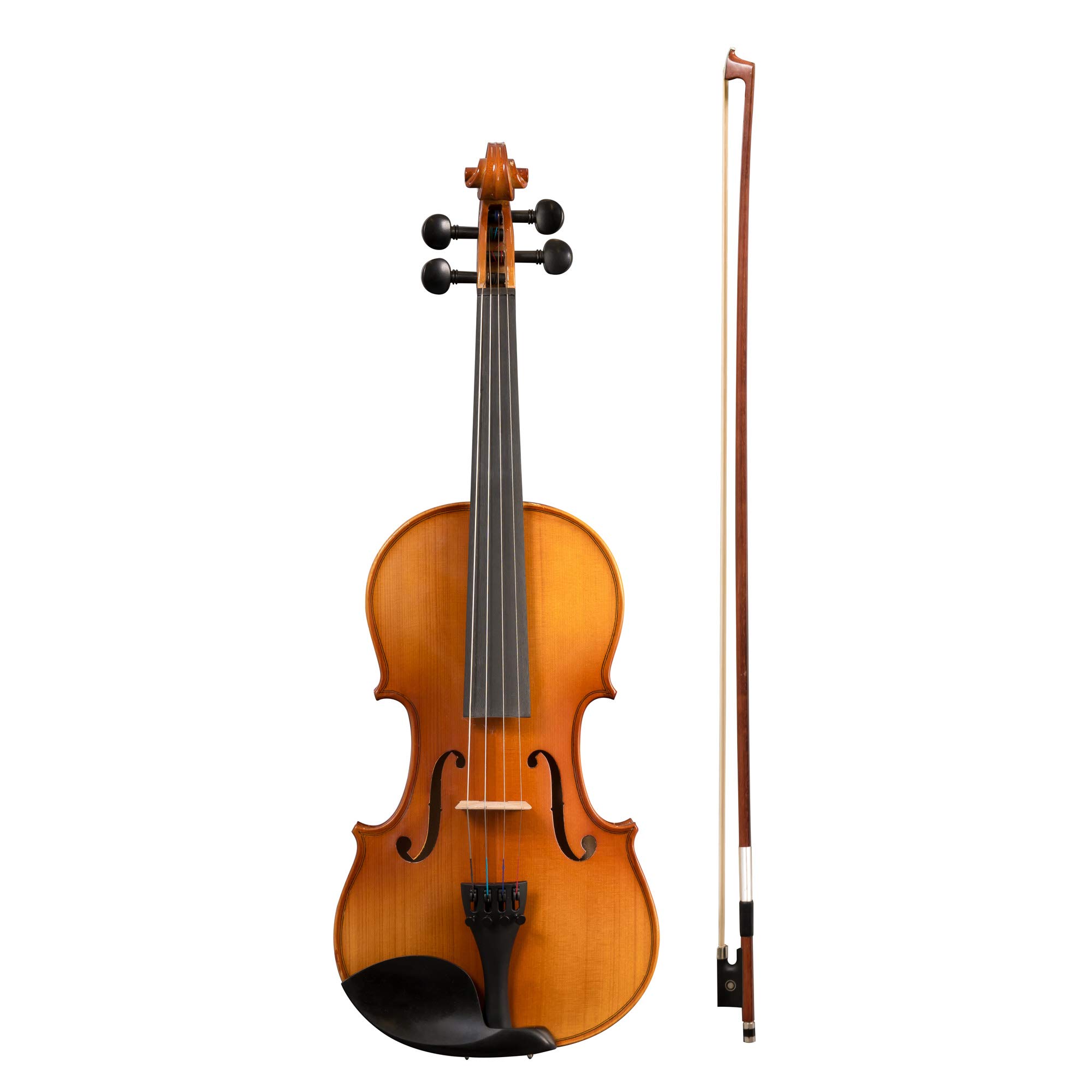 Violin Set 4/4 (incluye funda negra, arco y rosa)