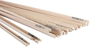Co&period; Basswood Strips 3&sol;16x3&sol;16x24 10 MID4055 Wood Building Supplies
