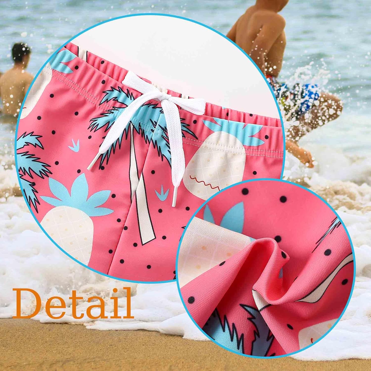 Boys Swim Trunks Quick Dry Board Shorts Swimwear Trunks Hawaii Beach Swimsuit Toddler Bathing Suit Bottom Kid 2-8Years - Image 4