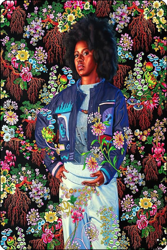 Amazon.com: Kehinde Wiley Portrait of Nelly Moudime II, 2020 