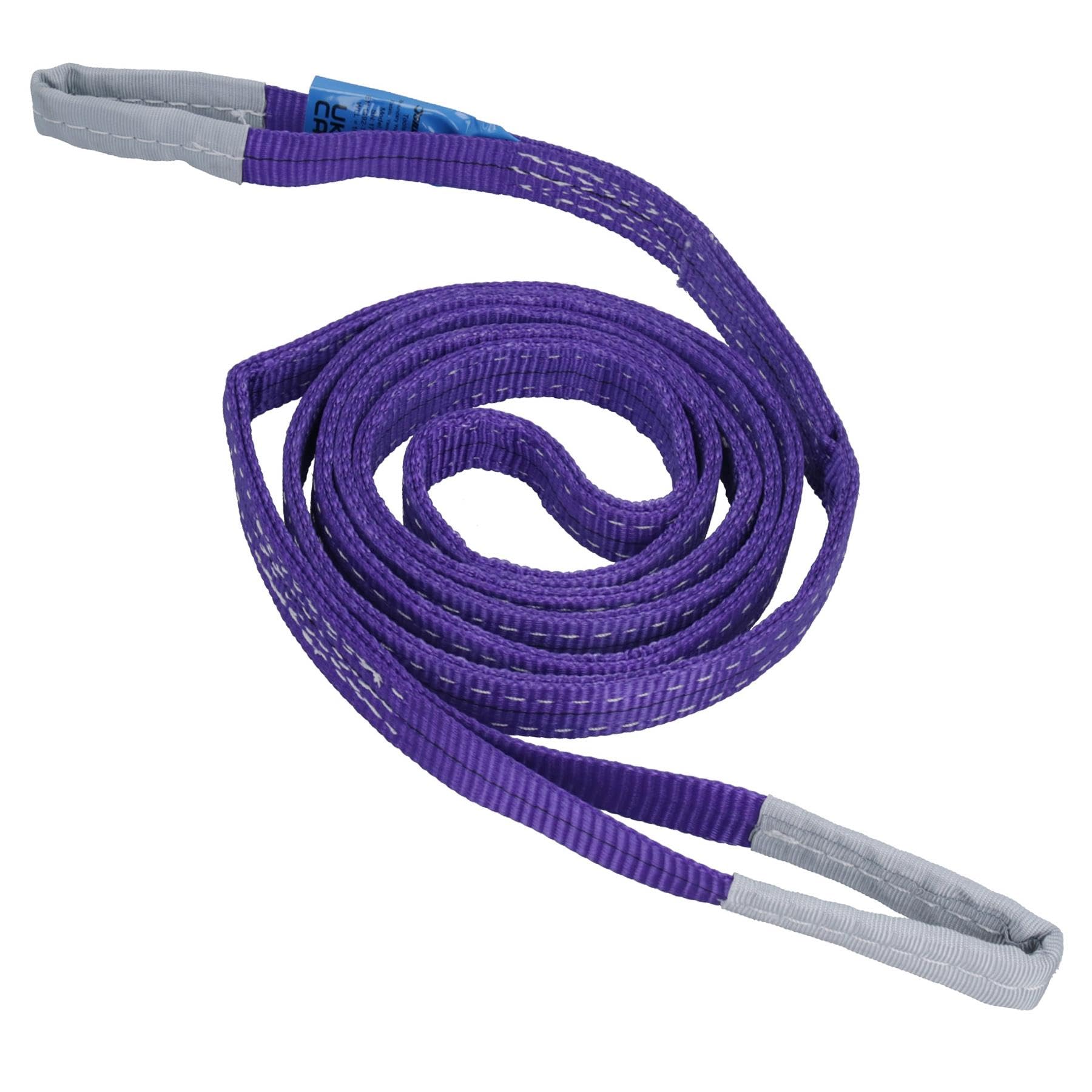 1 Ton 4 Metre Lifting Carrying Sling PES Polyester 7:1 Safety Factor 1pc