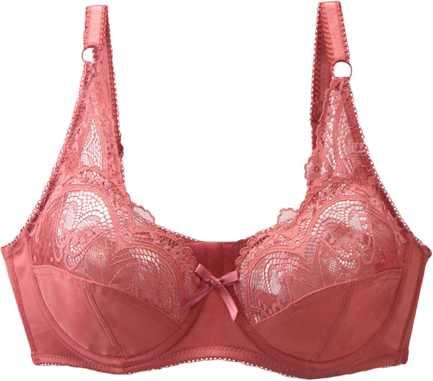 Soutien-gorge Corbeille En Dentelle Rouge Femme Grande Taille | La Halle