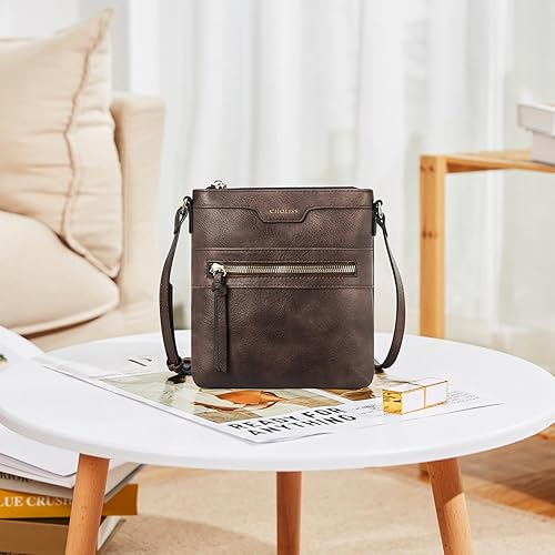 Miniatura 6 de CHOLISS Crossbody Bags for Women, Purses for Women Handbags with Vegan Leather, Travel Purse Over Shoulder Bag