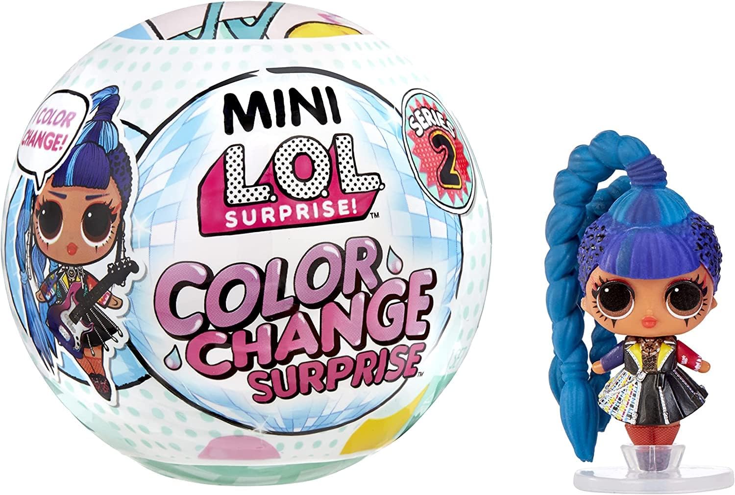 L.O.L. Surprise! 583929EUC Mini S2 in PDQ, Multicolor