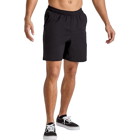 Hanes Men's Originals 7" Cotton Shorts: Comfort Elevated