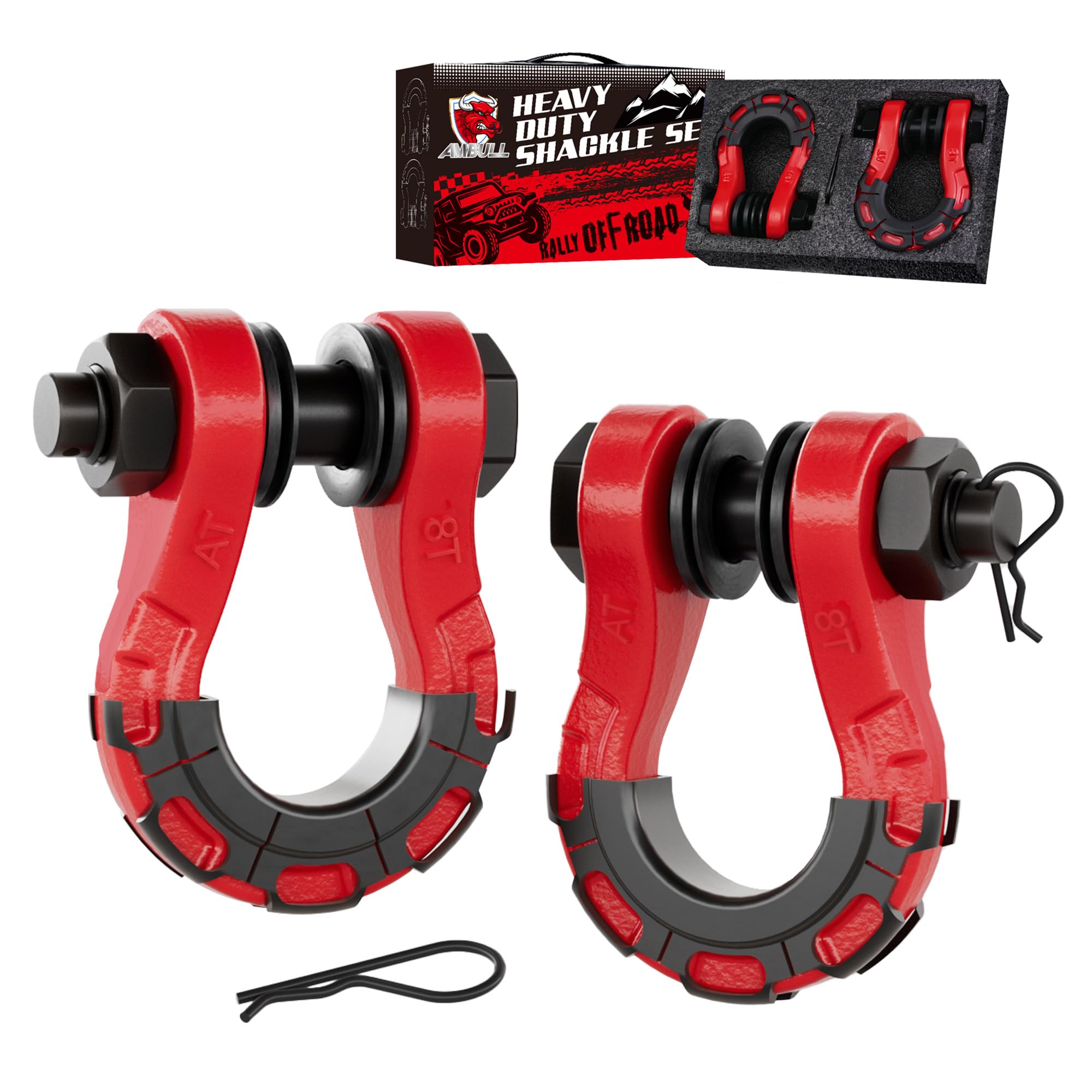 Amazon.co.jp: AMBULL Shackles Upgrade 3/4