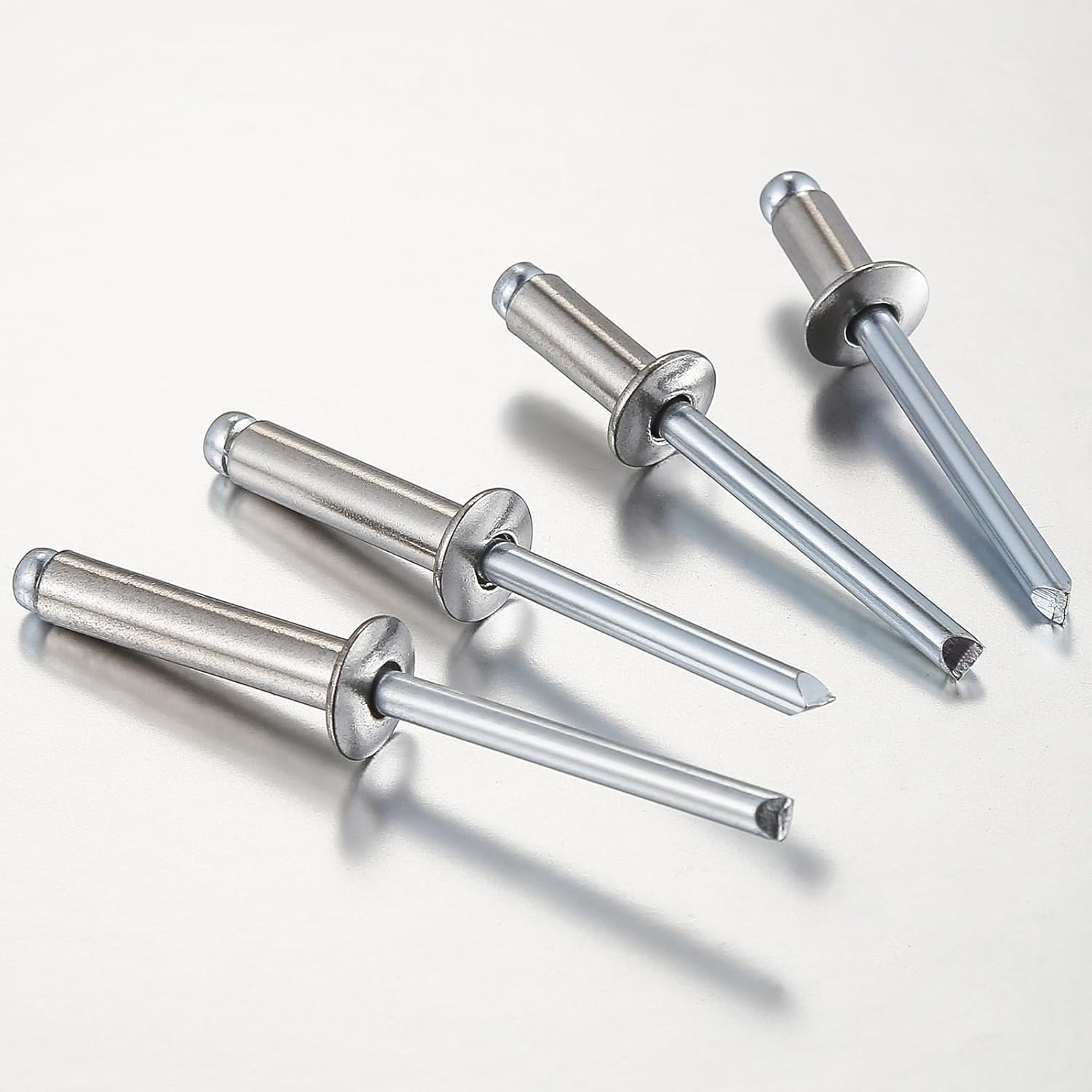 Wensilon (150Pcs) 1/4"x1/2" stainless steel blind pro Rivets,Steel handle and stainless steel mandrel